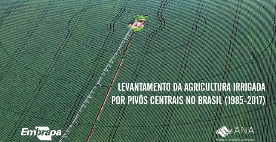 A agricultura irrigada por pivôs centrais apresenta crescimento forte e persistente nas últimas décadas. Foto: ANA