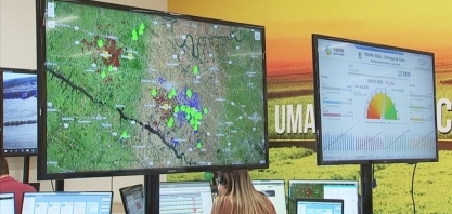 Usinas de cana-de-açúcar usam satélites para monitorar incêndios