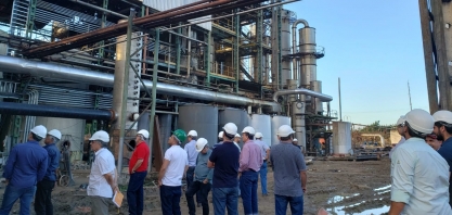 Pesquisadores em cana do Brasil visitam usina Coaf em Pernambuco