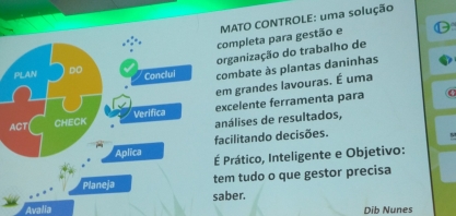 Canaviais contam com tecnologia que mensura a quantidade de mato da lavoura e sua evolução