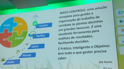 Canaviais contam com tecnologia que mensura a quantidade de mato da lavoura e sua evolução