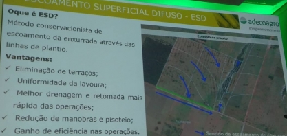 Adecoagro adota conceito inovador de sistematização de solo e o custo da reforma diminui em 42%
