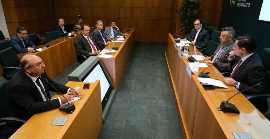 Representantes do grupo participaram de reunião na CNA. Foto: Wenderson Araujo