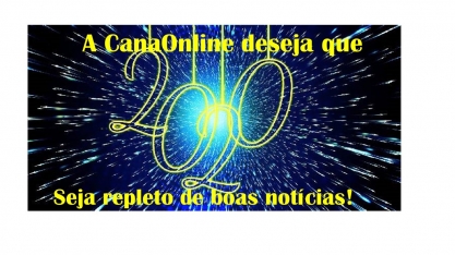 A CanaOnline deseja que 2020 seja repleto de boas notícias!