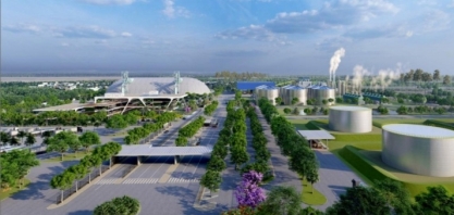 Empresa lança pedra fundamental da construção de usina de etanol