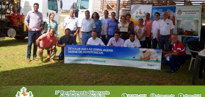 Dia de Campo Limpo é finalizada com entregas de embalagens de defensivos agrícolas