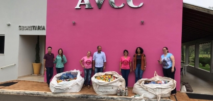 Da Mata realiza doação de tampinhas plásticas ao Hospital de Amor de Jales
