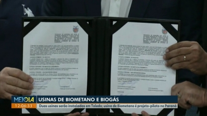 Usinas de biometano e biogás vão ser instaladas em Toledo