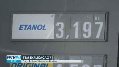 Preço do etanol dispara em Ribeirão Preto, SP