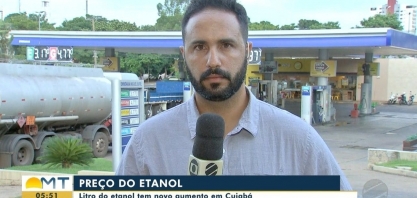 Litro do etanol tem novo aumento em Cuiabá
