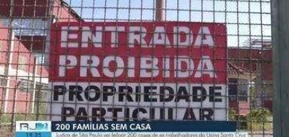 Justiça de São Paulo vai leiloar 200 casas de ex-trabalhadores da Usina Santa Cruz