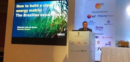 Unica apresenta na Índia vantagens do etanol como matriz energética limpa