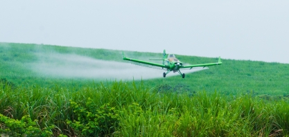 Sistema planeja e controla pulverização aérea de agroquímicos