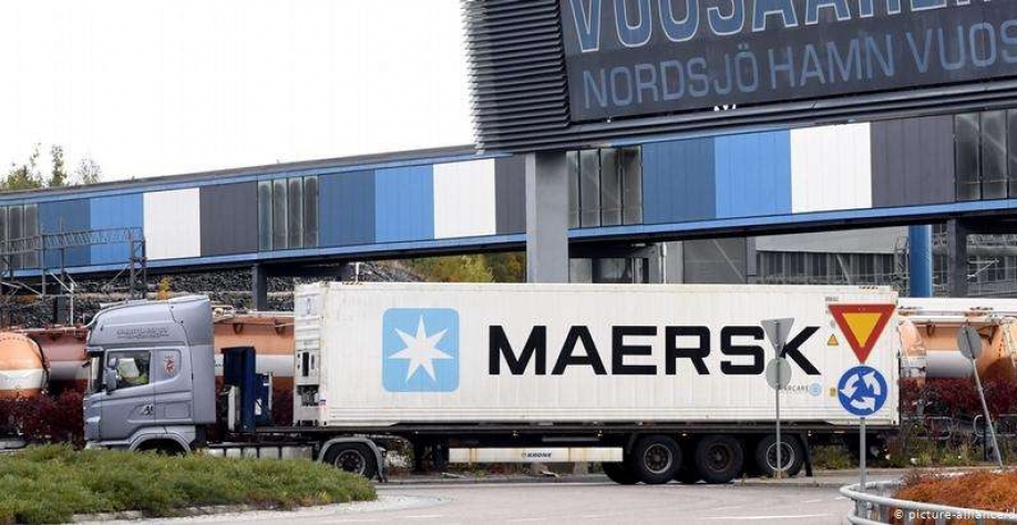 Operadora dinamarquesa Maersk tem cerca de 70 navios porta-contêineres parados nos portos devido ao surto. Foto: DW / Deutsche Welle