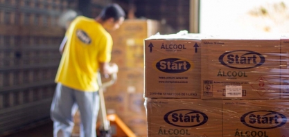 Doação de 60 mil litros de álcool 70 pelo setor de açúcar e etanol de MG já está sendo entregue