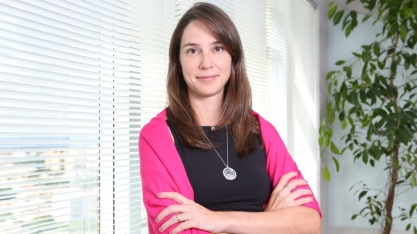 Mayra Theis, sócia da PwC Brasil, no IX Encontro Cana Substantivo Feminino