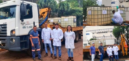 Usina São João faz doação de etanol 70%