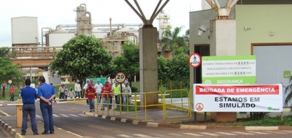 Brigada de Emergência da Cocal realiza simulado de abandono de área