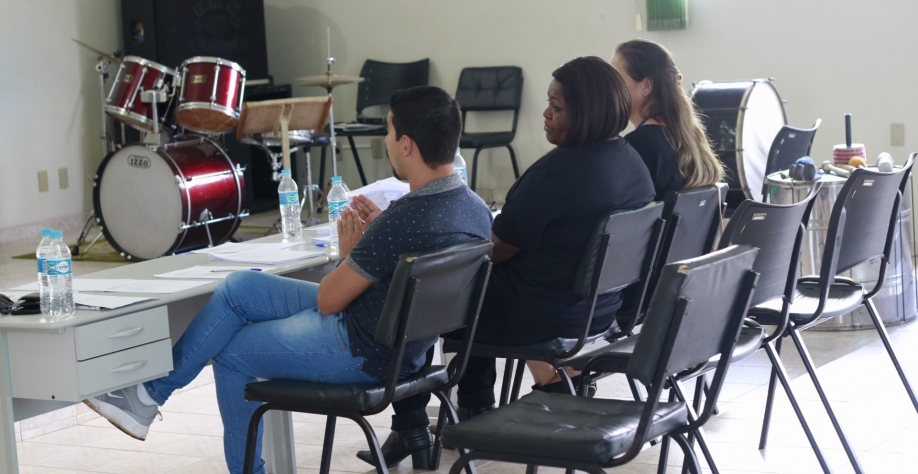 Bancada Projeto Solar Musical em análise