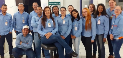 Sandra Cabral, líder do setor de controle de qualidade agroindustrial na unidade Rio Claro, da Atvos, no IX Encontro Cana Substantivo Feminino