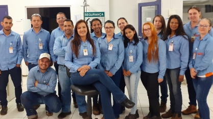 Sandra Cabral, líder do setor de controle de qualidade agroindustrial na unidade Rio Claro, da Atvos, no IX Encontro Cana Substantivo Feminino