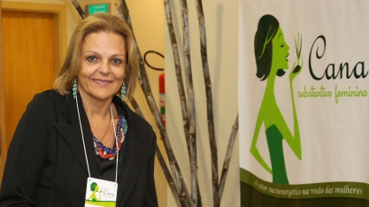 Iza Barbosa, a “Dama da Sustentabilidade”, no IX Encontro Cana Substantivo Feminino