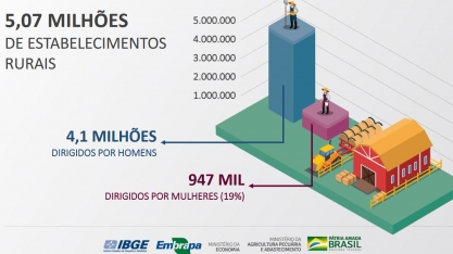Mapa, Embrapa e IBGE apresentam os dados sobre mulheres rurais