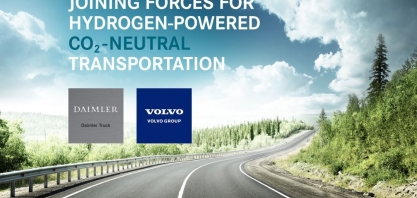 Daimler e Volvo se unem para produzir células de combustível em larga escala