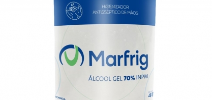 Marfrig doa dois mil frascos de álcool gel à instituições de promissão