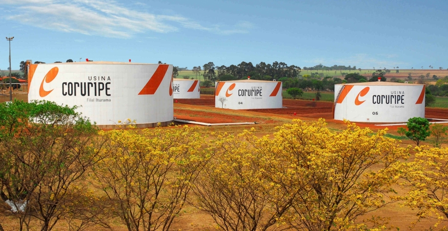 Usina Coruripe, filial Iturama, uma das unidades sucroenergéticas de Minas Gerais