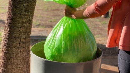 Empresa brasileira produz saco de lixo feito de planta e com zero emissão de carbono