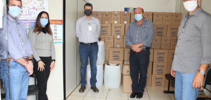 Usina da BP Bunge Bioenergia doa à Prefeitura de Santa Juliana itens para combate ao Covid-19