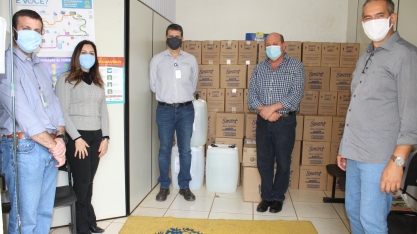 Usina da BP Bunge Bioenergia doa à Prefeitura de Santa Juliana itens para combate ao Covid-19