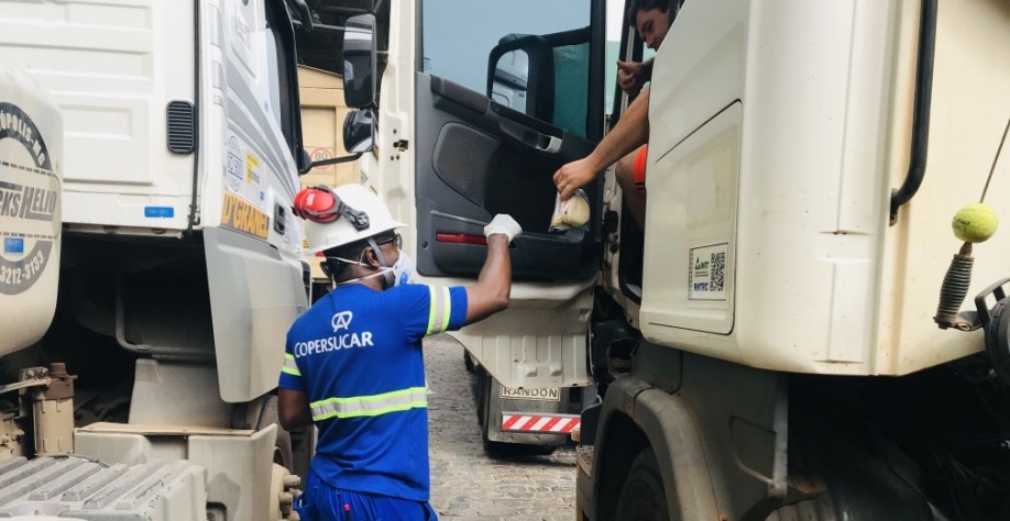 Doação de lanches realizada pela Copersucar 