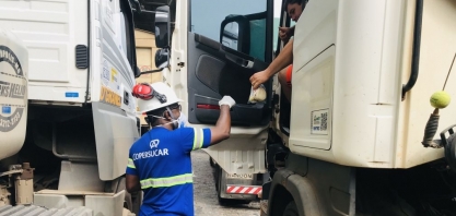 Copersucar promove ações de saúde no dia do caminhoneiro