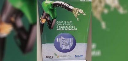 Mais de 200 postos de combustíveis de Mato Grosso exibem banner a favor do etanol
