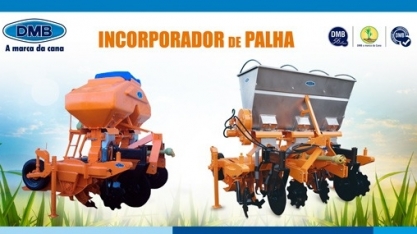 Implemento que incorpora a palha da cana é uma das atrações da Coopercitrus Expo Digital