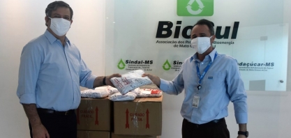 Usinas distribuirão 38 mil máscaras para população no interior de MS