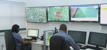 Usina investe em sistema digital para prever queimadas em canavial de Serrana, SP