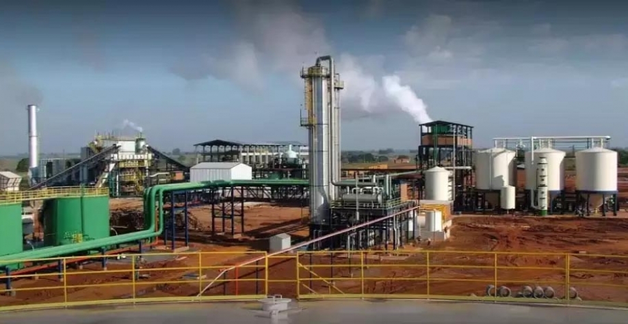 Instalações da Usina Laguna, em Batayporã (Foto: Usina Laguna/Divulgação) 