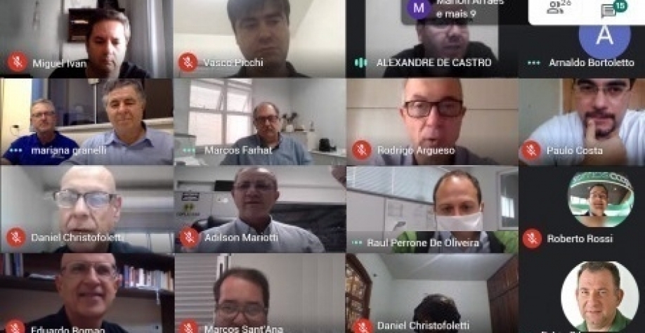 Participantes da reunião