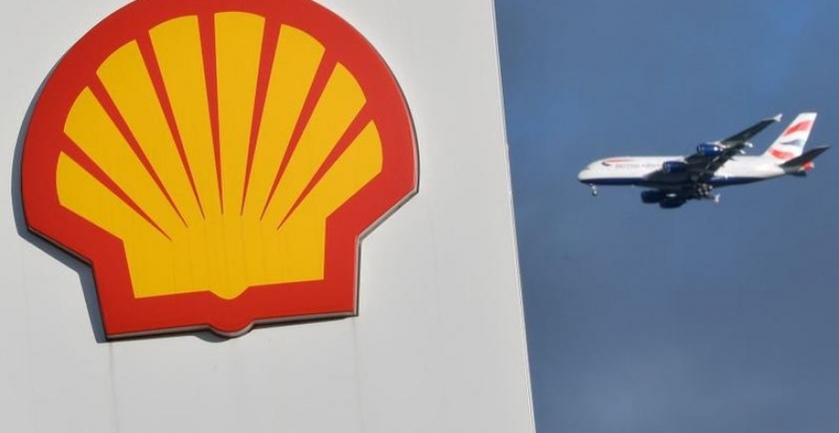 Logo da Shell em um posto em Londres em 29 de janeiro de 2015 REUTERS/Toby Melville.