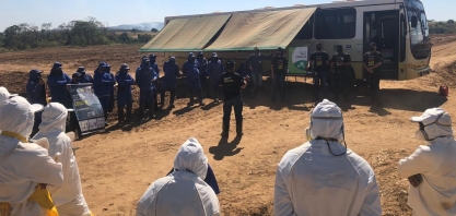 Usinas goianas fazem ação para conscientizar funcionários sobre os riscos de incêndios