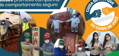 Campanha de cuidado ativo engaja colaboradores e prestadores de serviço da Biosev