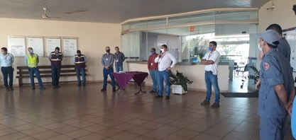 Raízen Gasa homenageia brigada de incêndio pelo ótimo desempenho durante estiagem