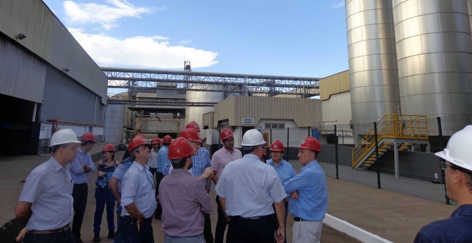 Visita à unidade de produção de biodiesel da Granol durante o RenovaBio Itinerante etapa Anápolis-GO (Foto: Arquivo/Ubrabio)