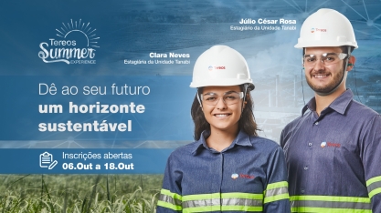 Tereos abre inscrições para programa de estágio de verão