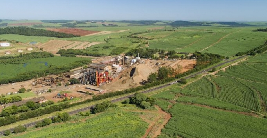 Vista Aérea da Usina Jacarezinho, associada da Copersucar. (Foto: Divulgação Copersucar)