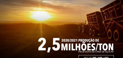 ACP Bioenergia, uma das maiores fornecedoras de cana do país, supera 2,5 milhões de toneladas