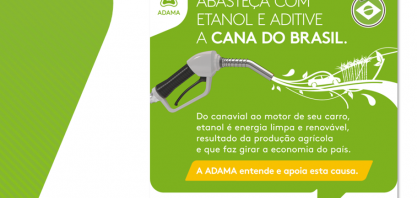 ADAMA amplia parceria com a cana-de-açúcar por meio de campanhas de incentivo ao setor
